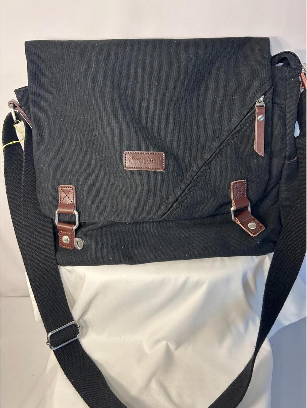 ibagbar Water Resistant Messenger Bag Lightweight Multi Pocket Shoulder Bag